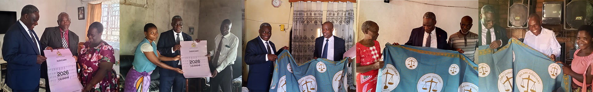 The Chief Justice's Visit to Retired Judicial Officers and Members of Staff in Balaka