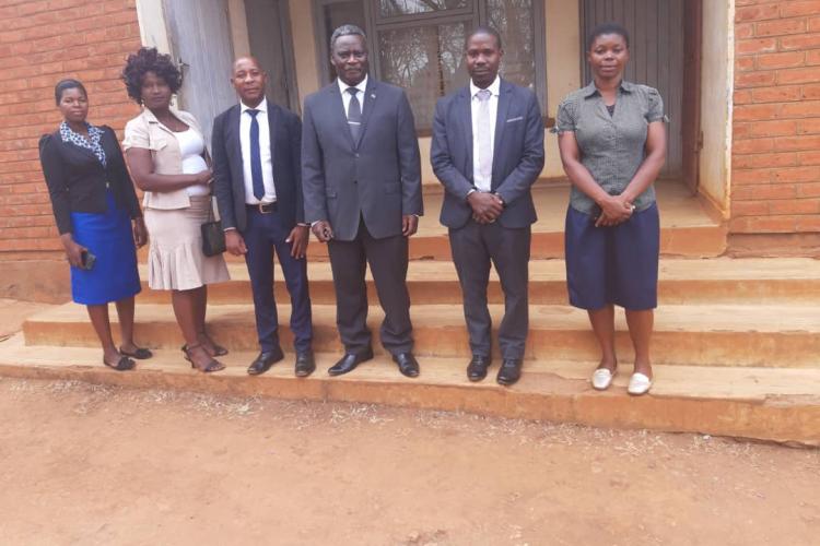 Honourable the Chief Justice Rizine Mzikamanda visits Dowa District Magistrate Court: 23/11/2020