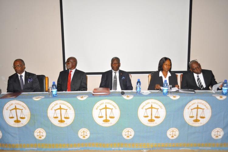 The High Table following the Presentation