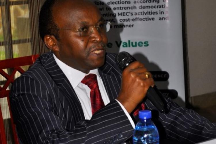 Honourable Justice David Musinga from Kenya makes his presentation