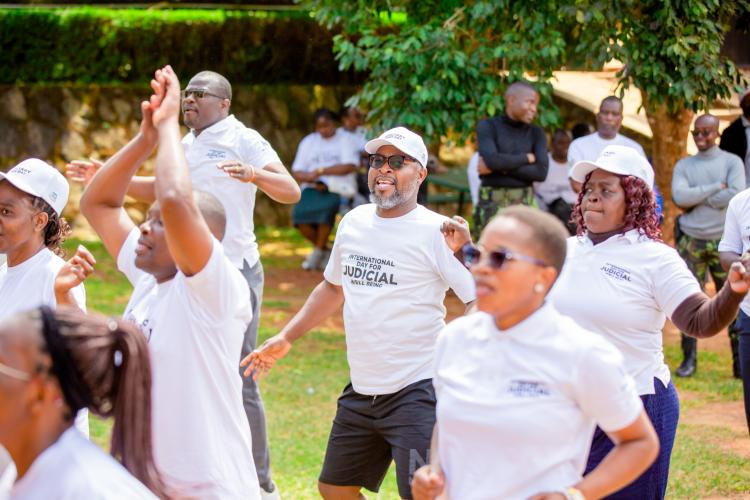 Aerobics session