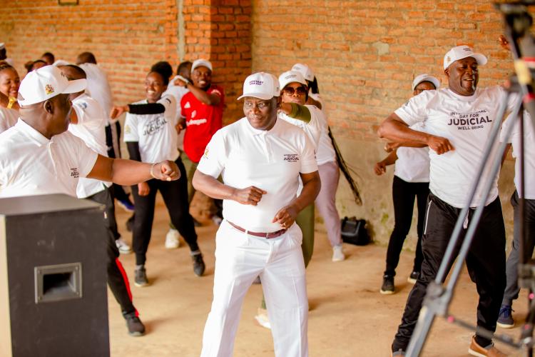 Aerobics session