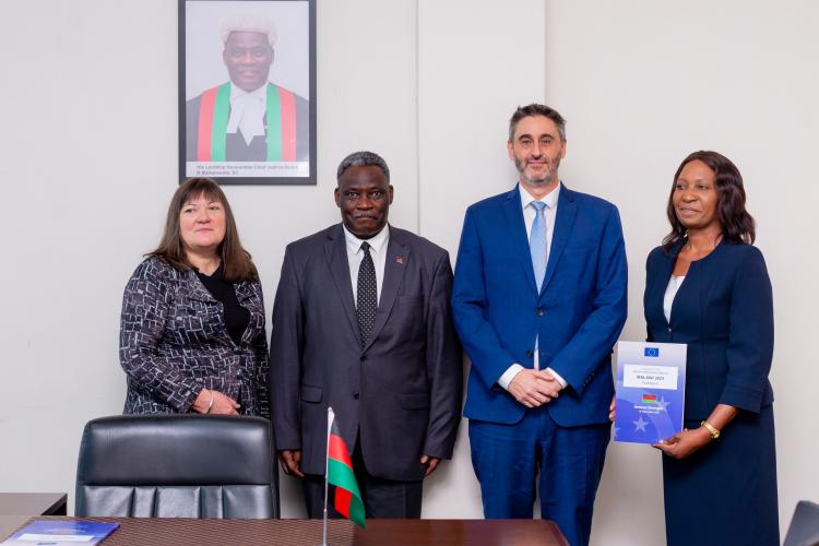 Judiciary Receives Final Report from EU Election Observation Mission